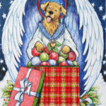 Christmas card art
