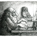 Wizard and owl